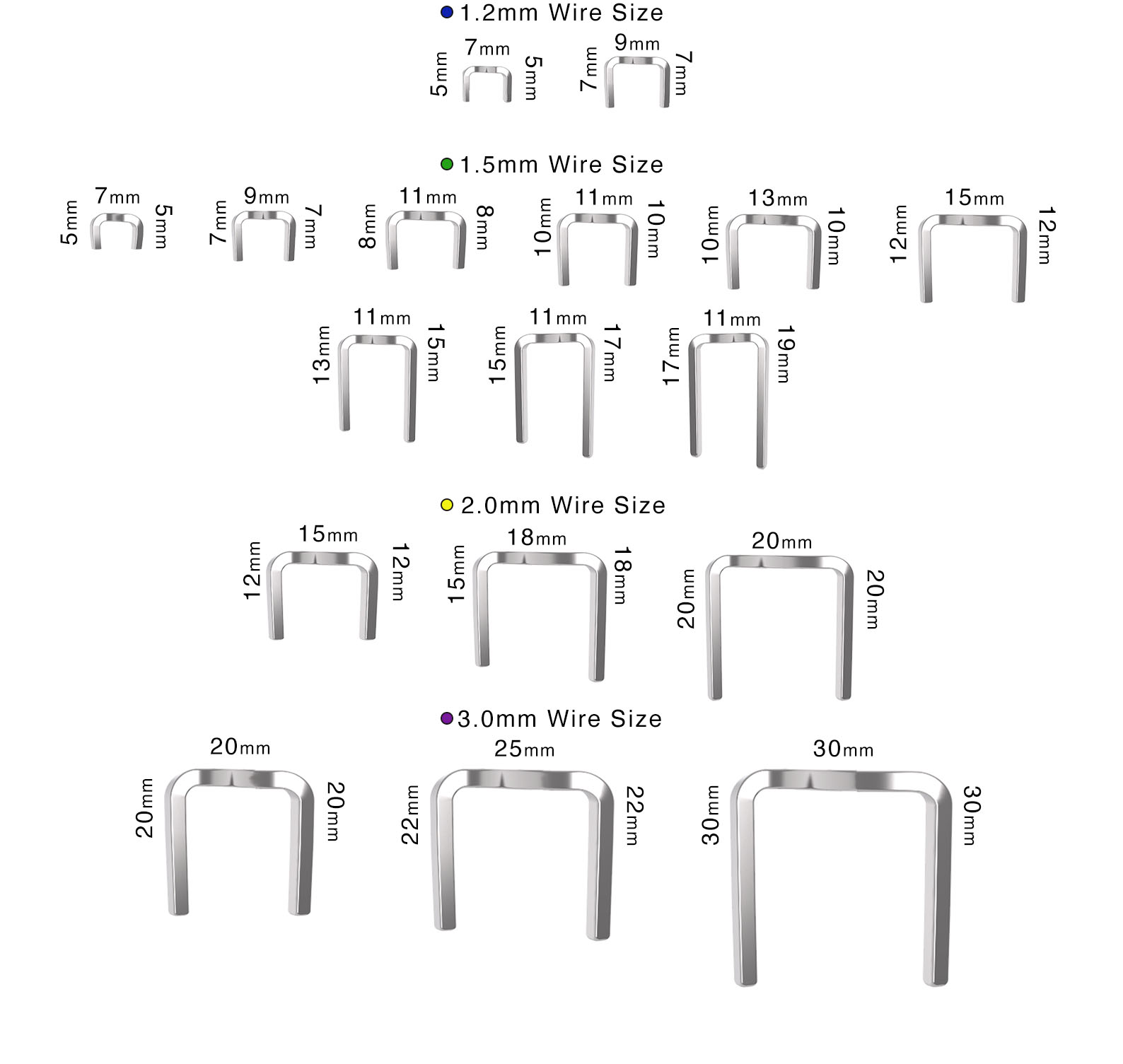 Fracture Fixation BioPro Memory Staple